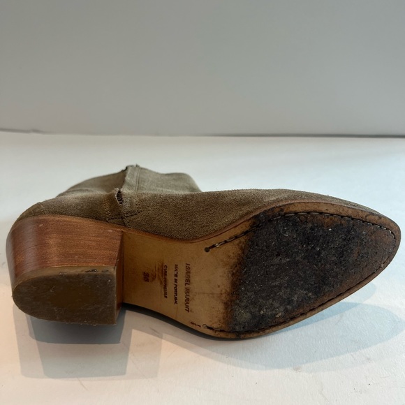 Isabel Marant Dacken Ankle Boots in Taupe Size 36 - Picture 9 of 13